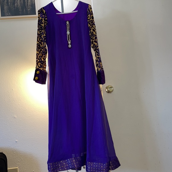 Pakistani long dress+dopatta - Picture 4 of 13